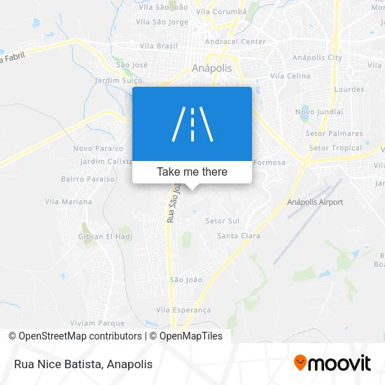 Rua Nice Batista map