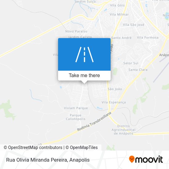 Rua Olivia Miranda Pereira map