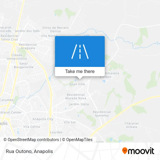 Rua Outono map