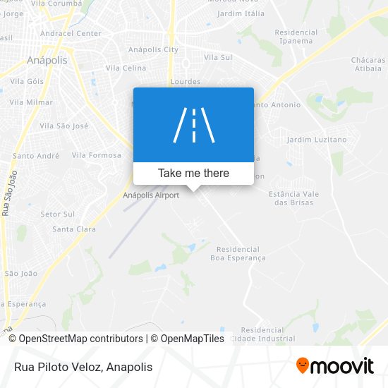 Rua Piloto Veloz map