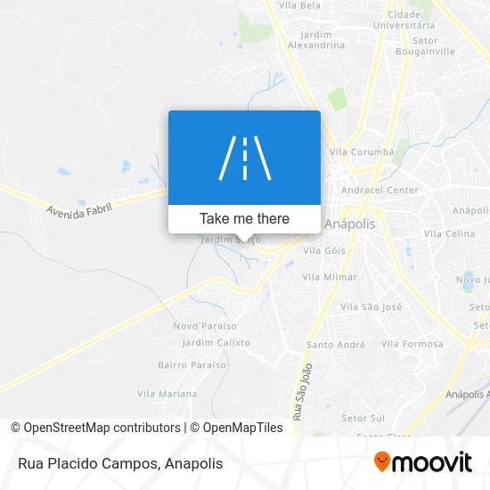 Rua Placido Campos map