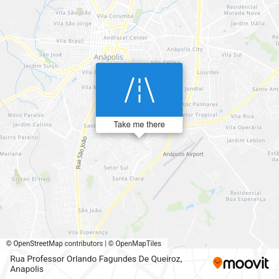 Rua Professor Orlando Fagundes De Queiroz map