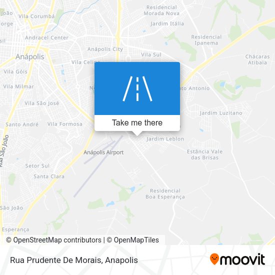 Rua Prudente De Morais map