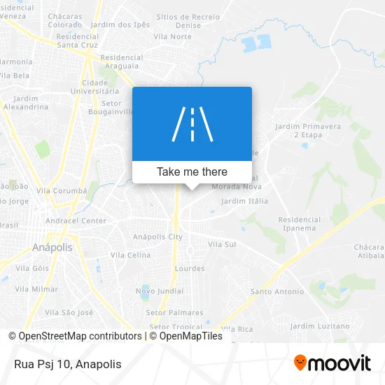 Rua Psj 10 map