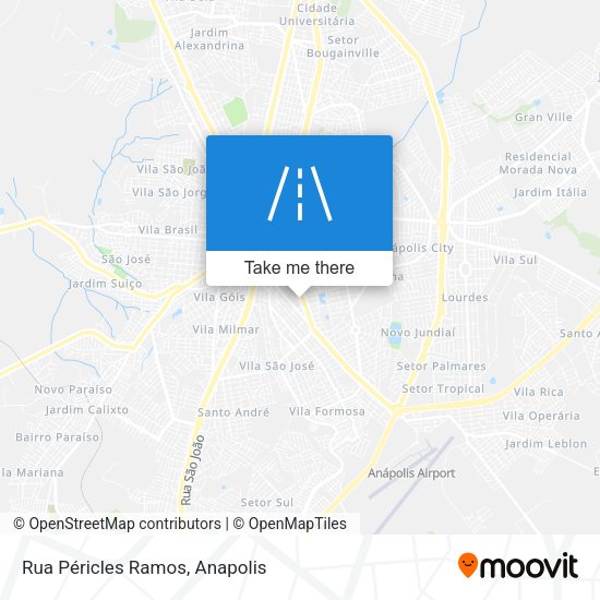 Rua Péricles Ramos map