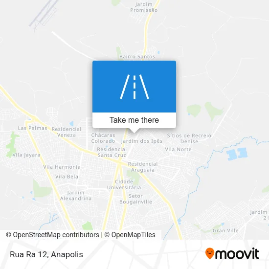 Rua Ra 12 map