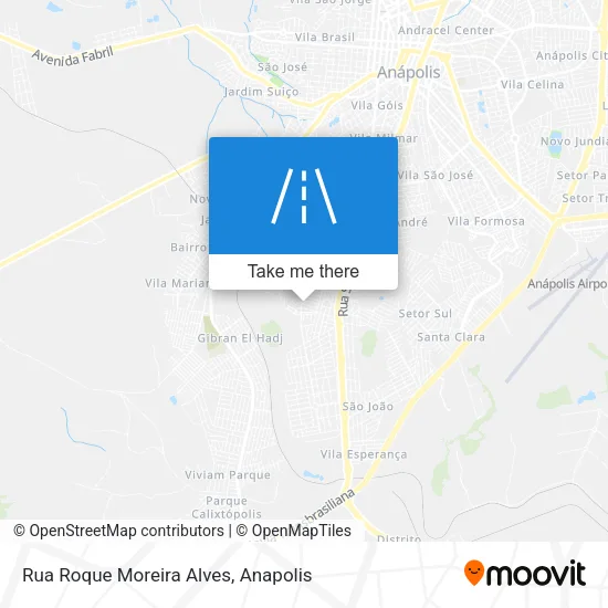 Rua Roque Moreira Alves map