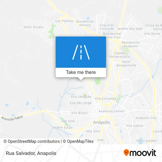 Rua Salvador map
