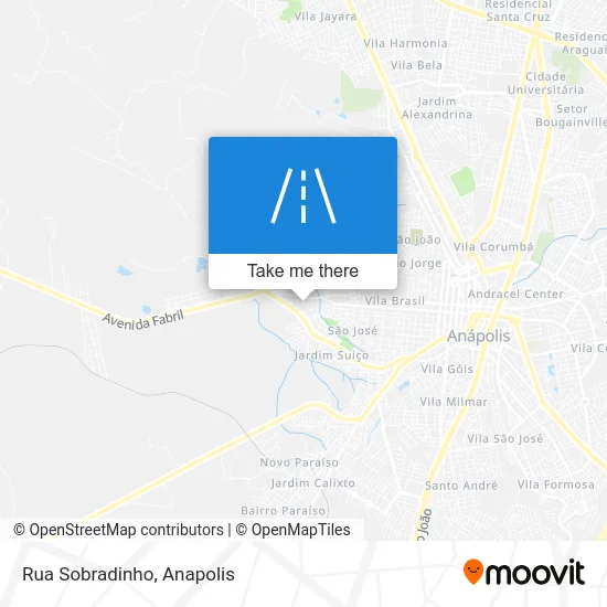 Rua Sobradinho map