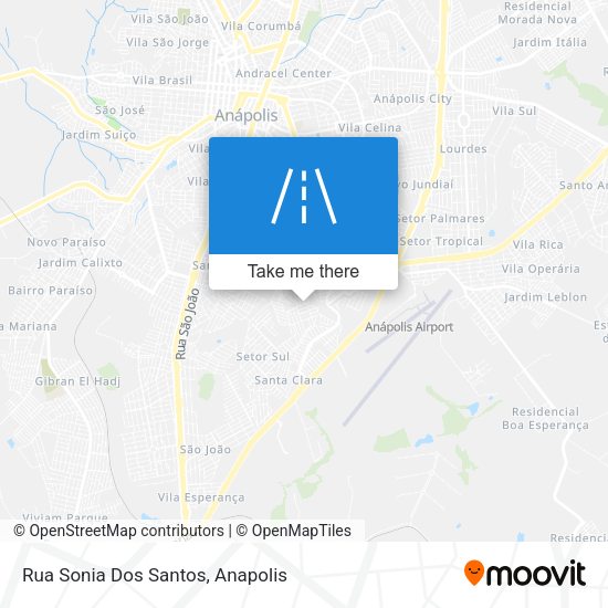 Rua Sonia Dos Santos map