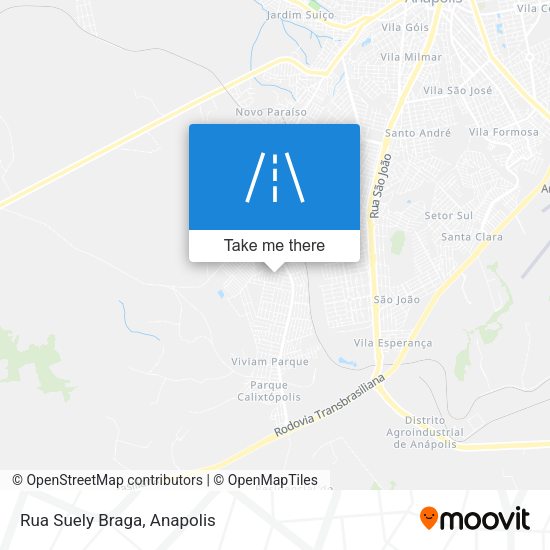 Rua Suely Braga map