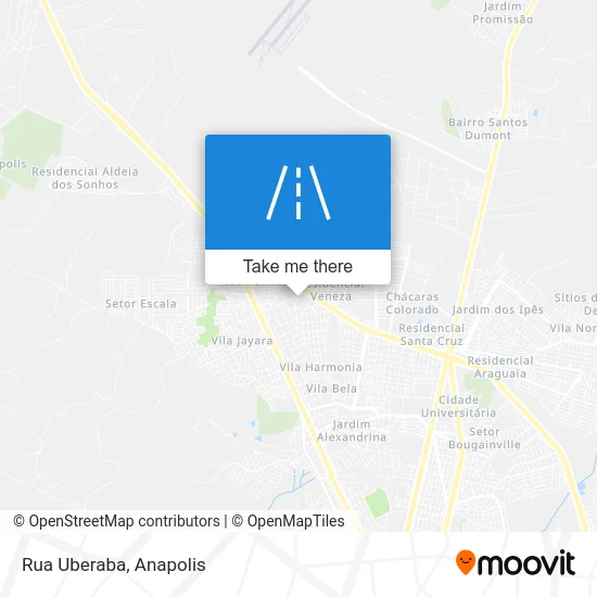 Rua Uberaba map