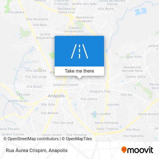 Rua Áurea Crispim map