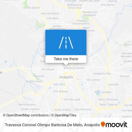 Travessa Coronel Olimpo Barbosa De Melo map