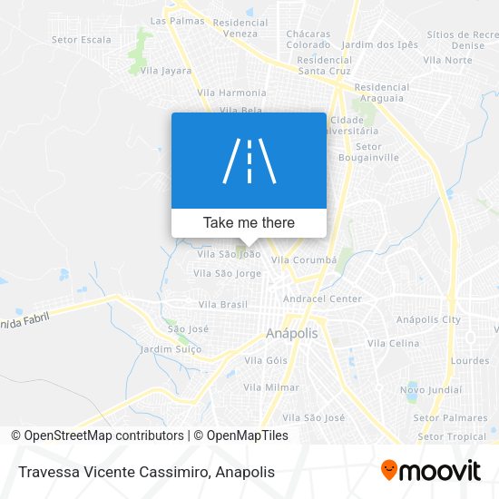 Travessa Vicente Cassimiro map