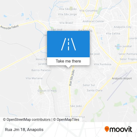 Rua Jm 18 map