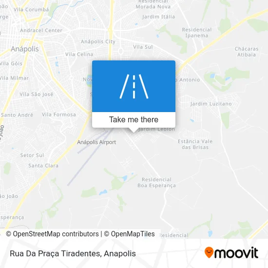 Rua Da Praça Tiradentes map