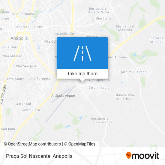 Praça Sol Nascente map