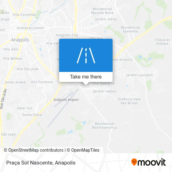 Praça Sol Nascente map