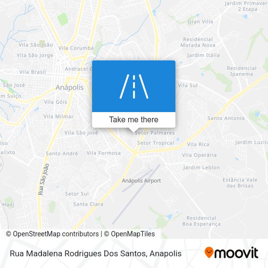 Rua Madalena Rodrigues Dos Santos map