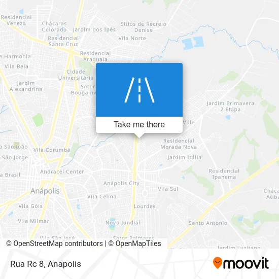 Rua Rc 8 map