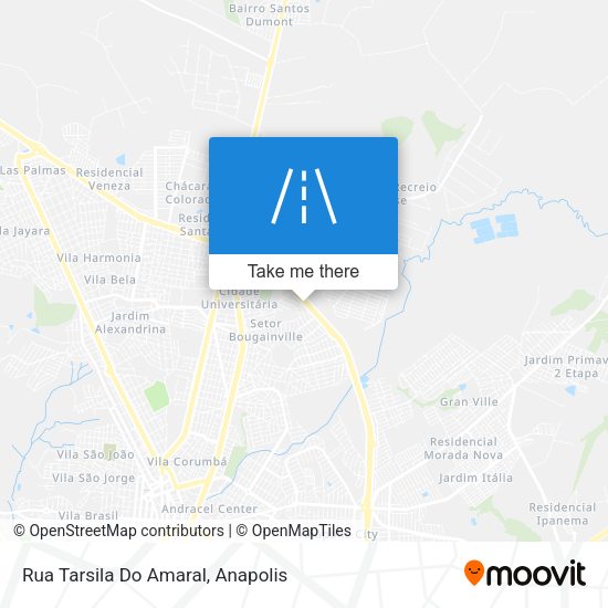 Rua Tarsila Do Amaral map