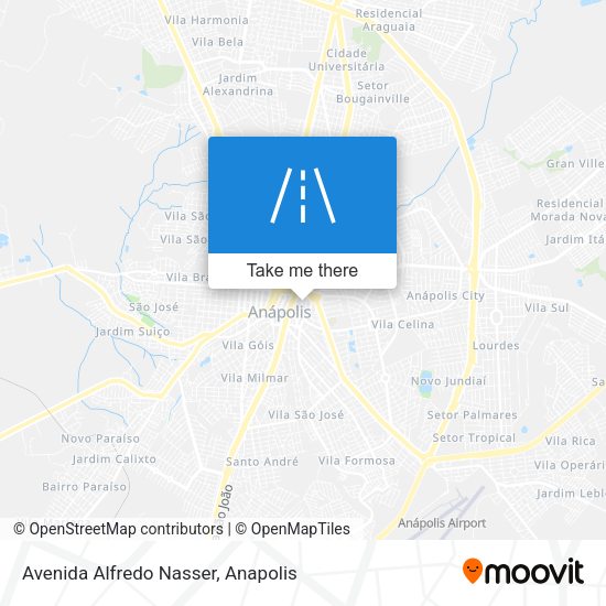 Avenida Alfredo Nasser map