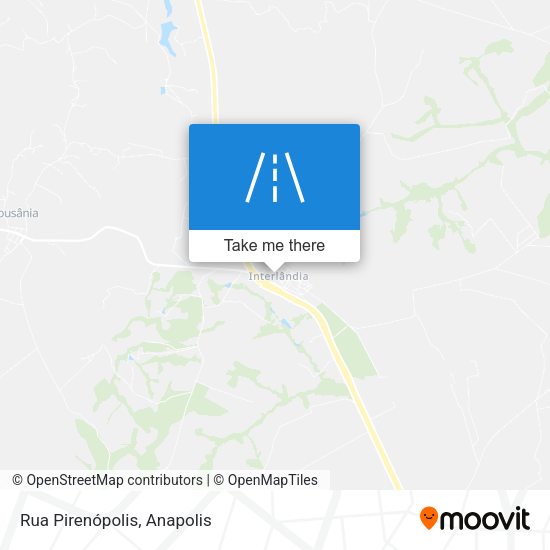 Rua Pirenópolis map