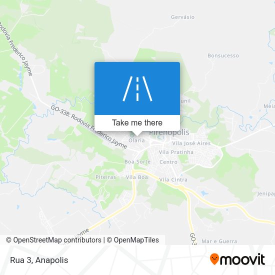 Rua 3 map