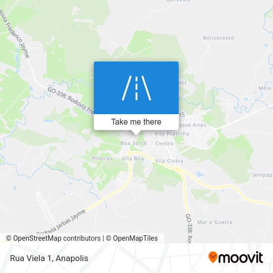 Rua Viela 1 map