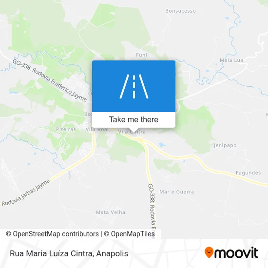 Rua Maria Luíza Cintra map
