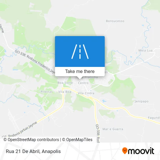 Rua 21 De Abril map