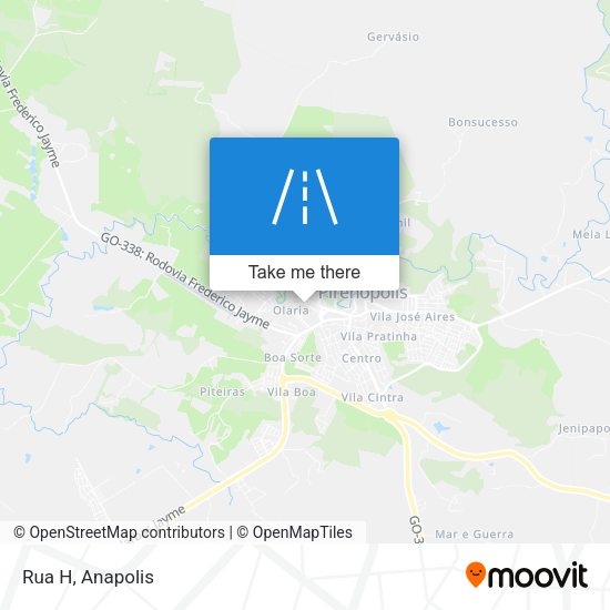 Rua H map