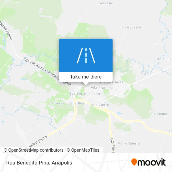 Rua Benedita Pina map