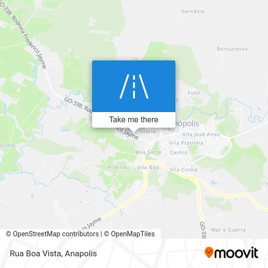 Rua Boa Vista map