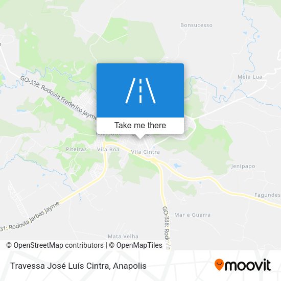 Travessa José Luís Cintra map