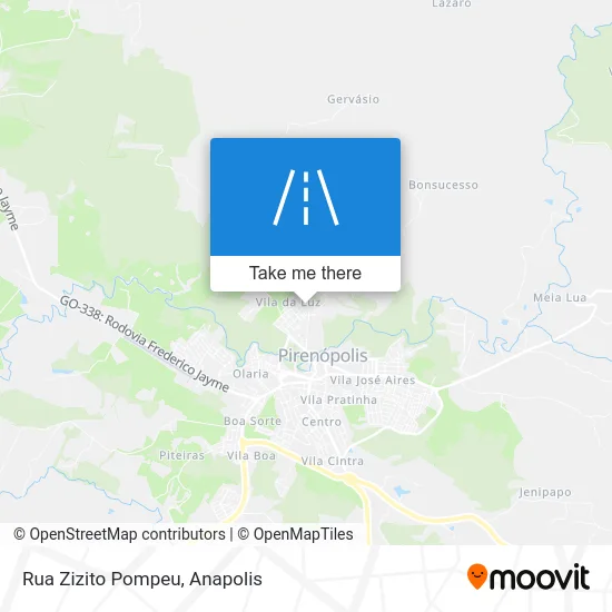 Rua Zizito Pompeu map