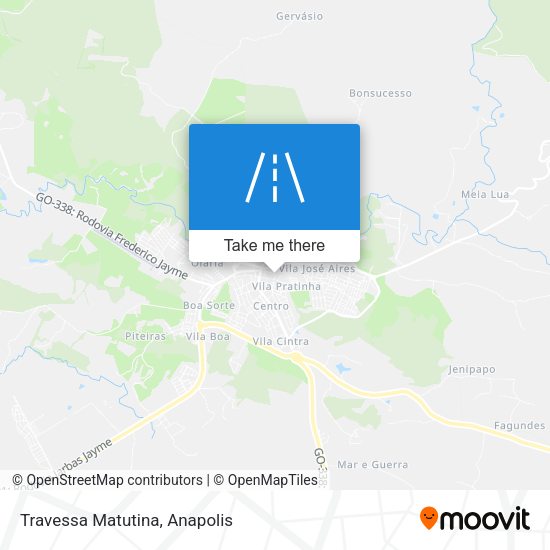 Travessa Matutina map