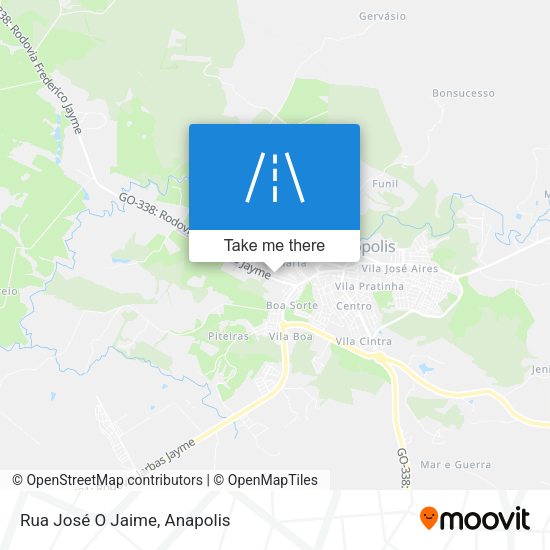 Rua José O Jaime map