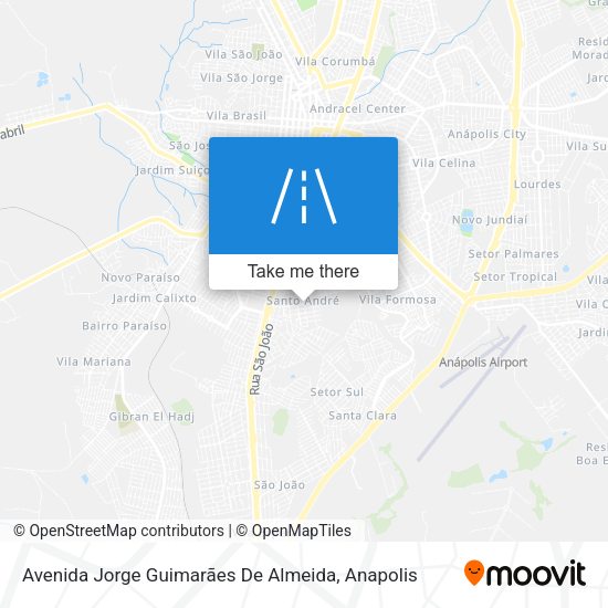 Avenida Jorge Guimarães De Almeida map