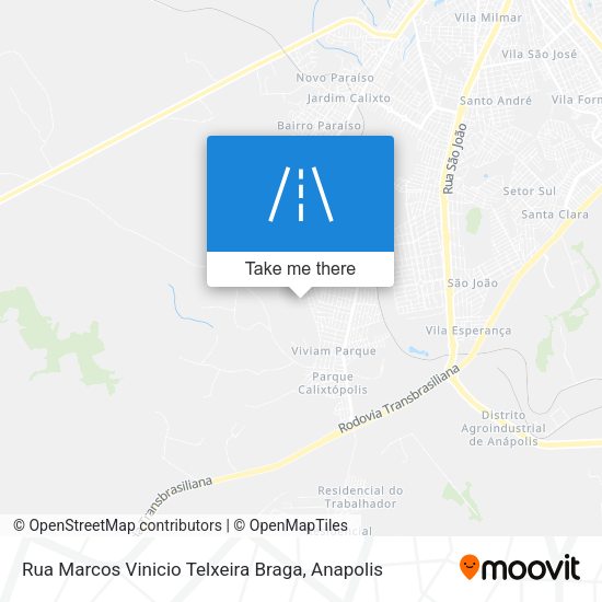 Rua Marcos Vinicio Telxeira Braga map