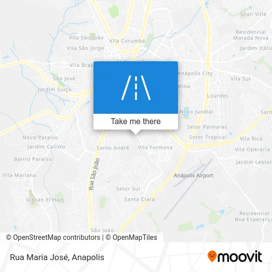 Rua Maria José map