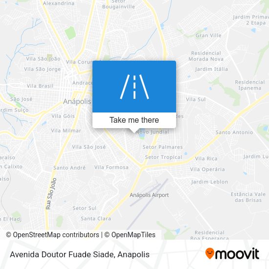 Avenida Doutor Fuade Siade map