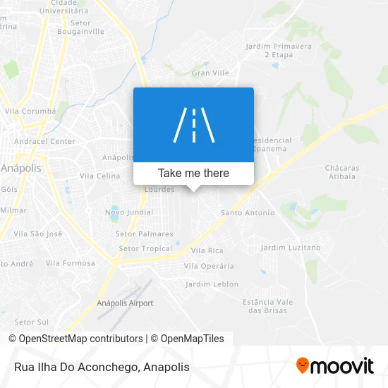 Rua Ilha Do Aconchego map