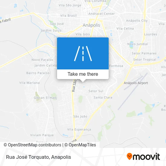 Rua José Torquato map