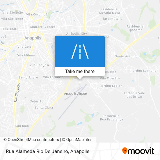 Rua Alameda Rio De Janeiro map