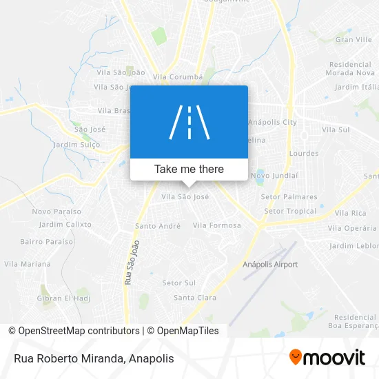 Rua Roberto Miranda map