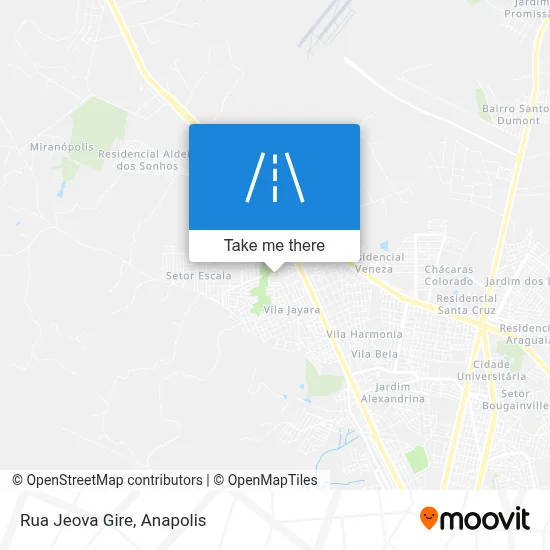 Rua Jeova Gire map