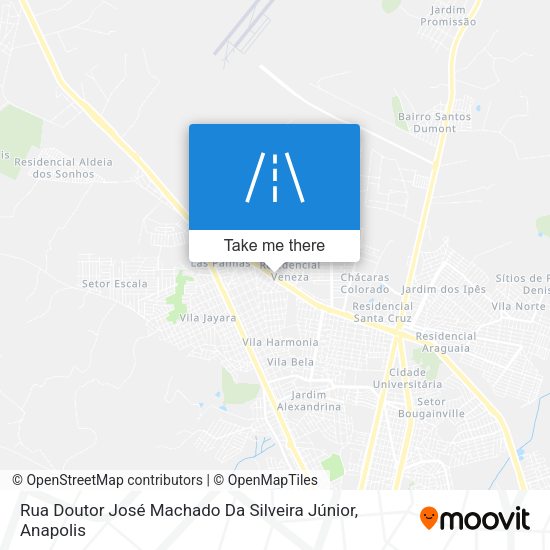 Rua Doutor José Machado Da Silveira Júnior map