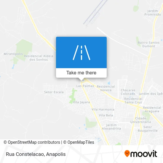Rua Constelacao map